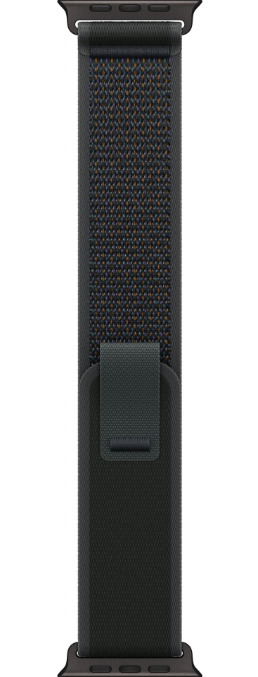Apple Watch Ultra 2 2024 49mm Black Titanium Case with Black Trail Loop M/L