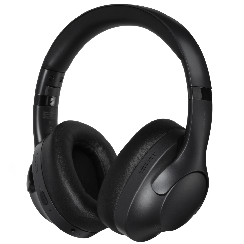 Беспроводные накладные наушники Stereo Ultra ANC, BT 5.4, ANC/ENC, 500мАч, черный, Deppa