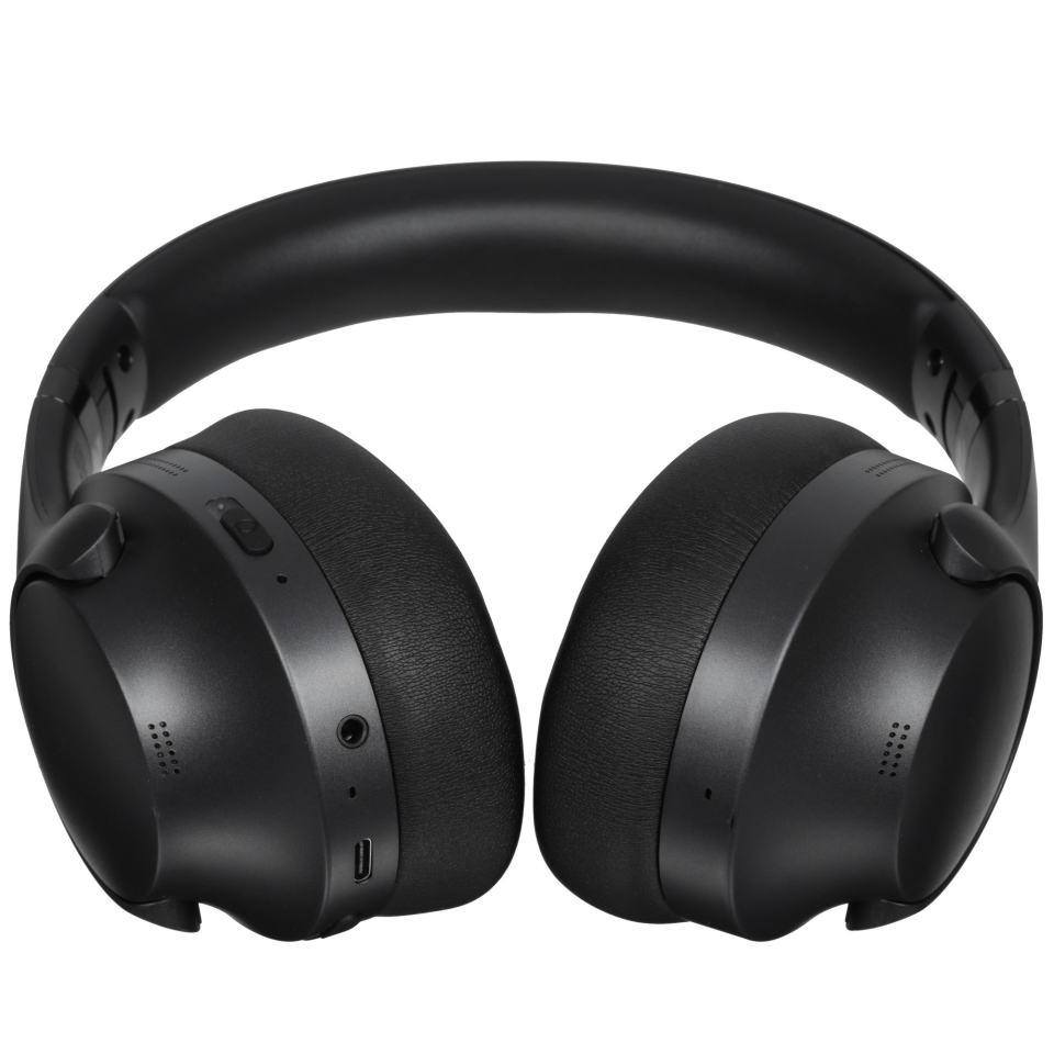 Беспроводные накладные наушники Stereo Ultra ANC, BT 5.4, ANC/ENC, 500мАч, черный, Deppa