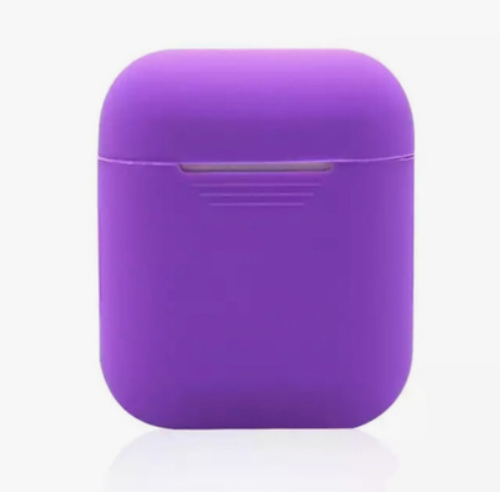 Silicone case for AirPods 1/2 фиолетовый