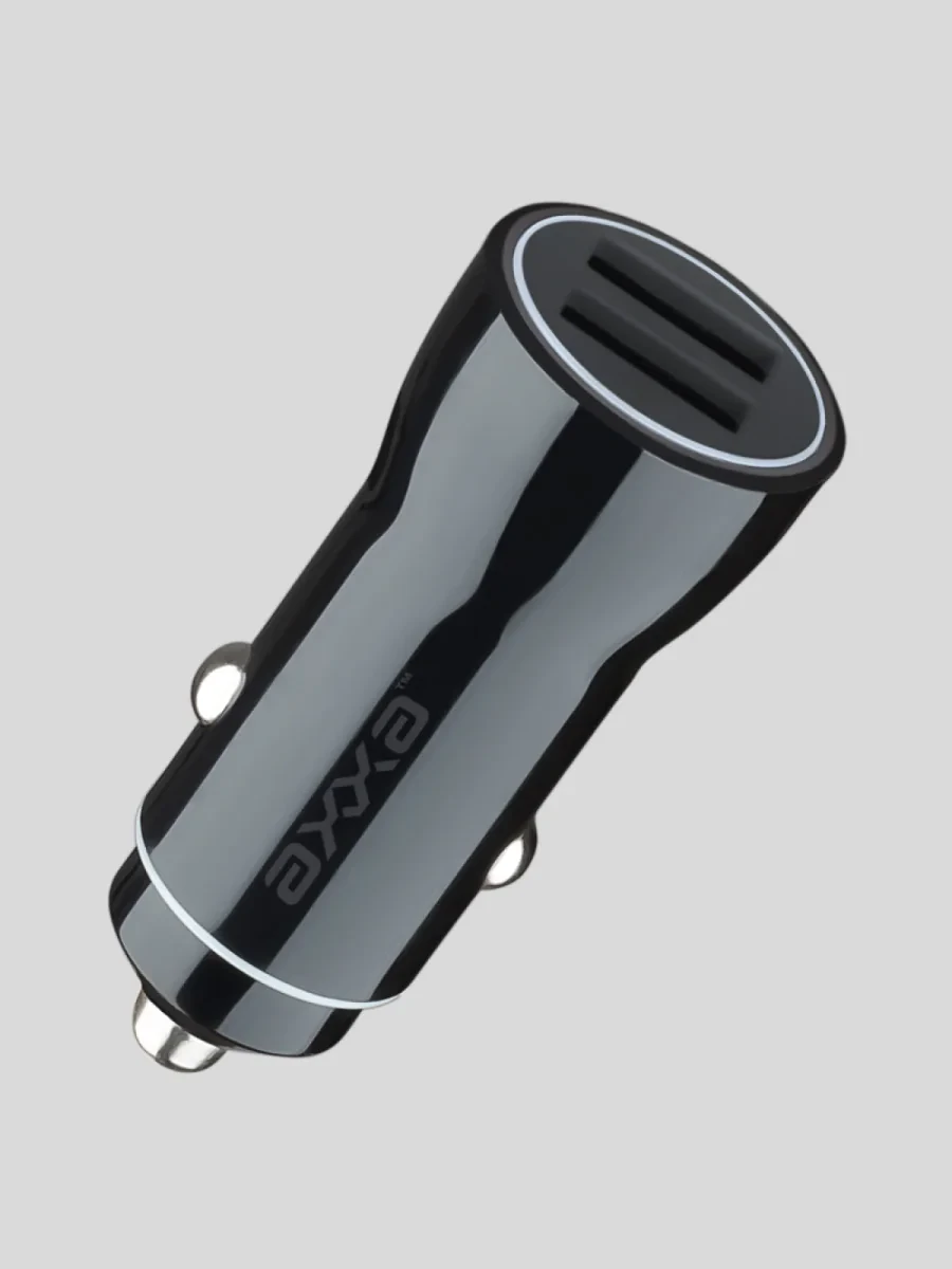 Автомобильное зарядное устройство Axxa 2233 2xUSB-A 12W (Black)