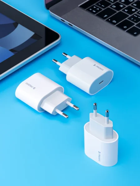 Адаптер Deppa USB-C 20W (White)