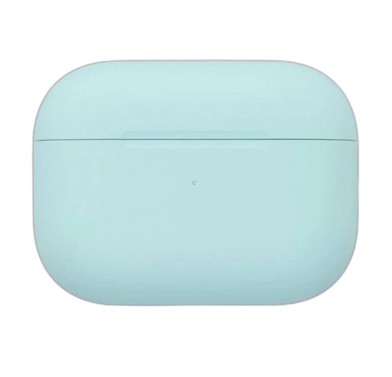 Пластиковый чехол для AirPods 4 небесно-голубой