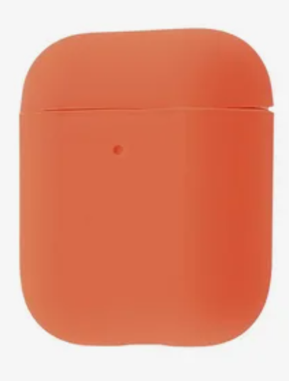 Silicone case for AirPods 1/2 папайя