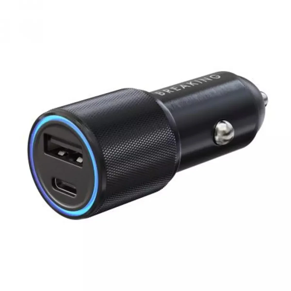 Автомобильное зарядное устройство Breaking C07 USB-A + USB-C 36W (Black)