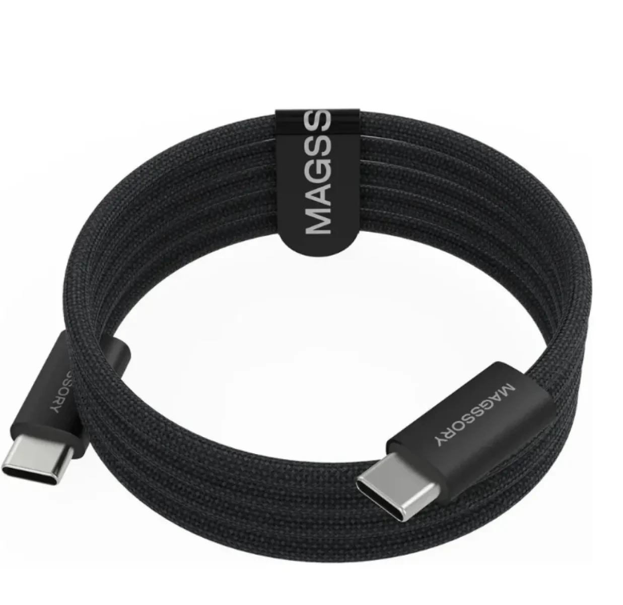 Кабель Magssory Line C 60W USB-C, 1,5 м (черный)