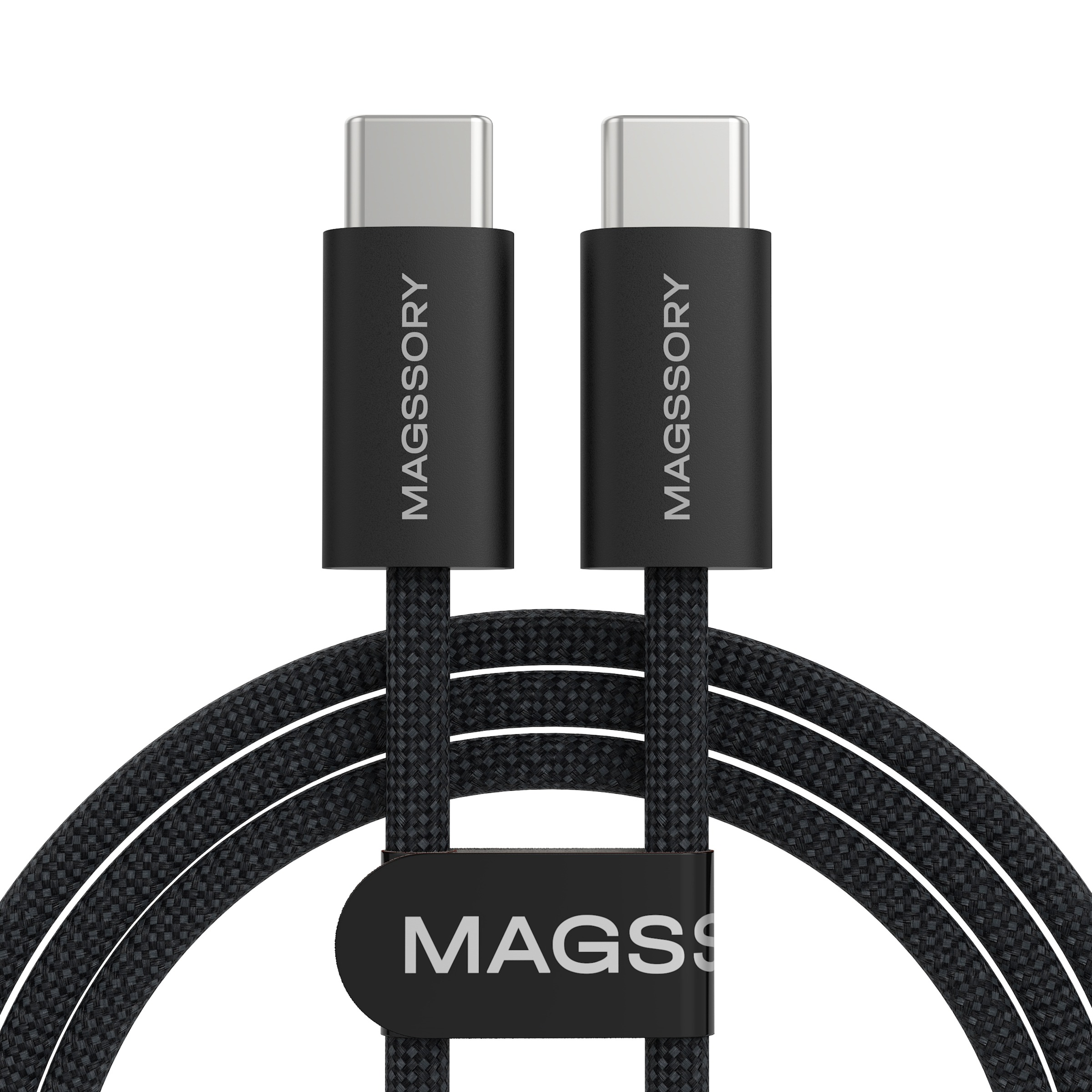Кабель Magssory Line C 60W USB-C, 1,5 м (черный)