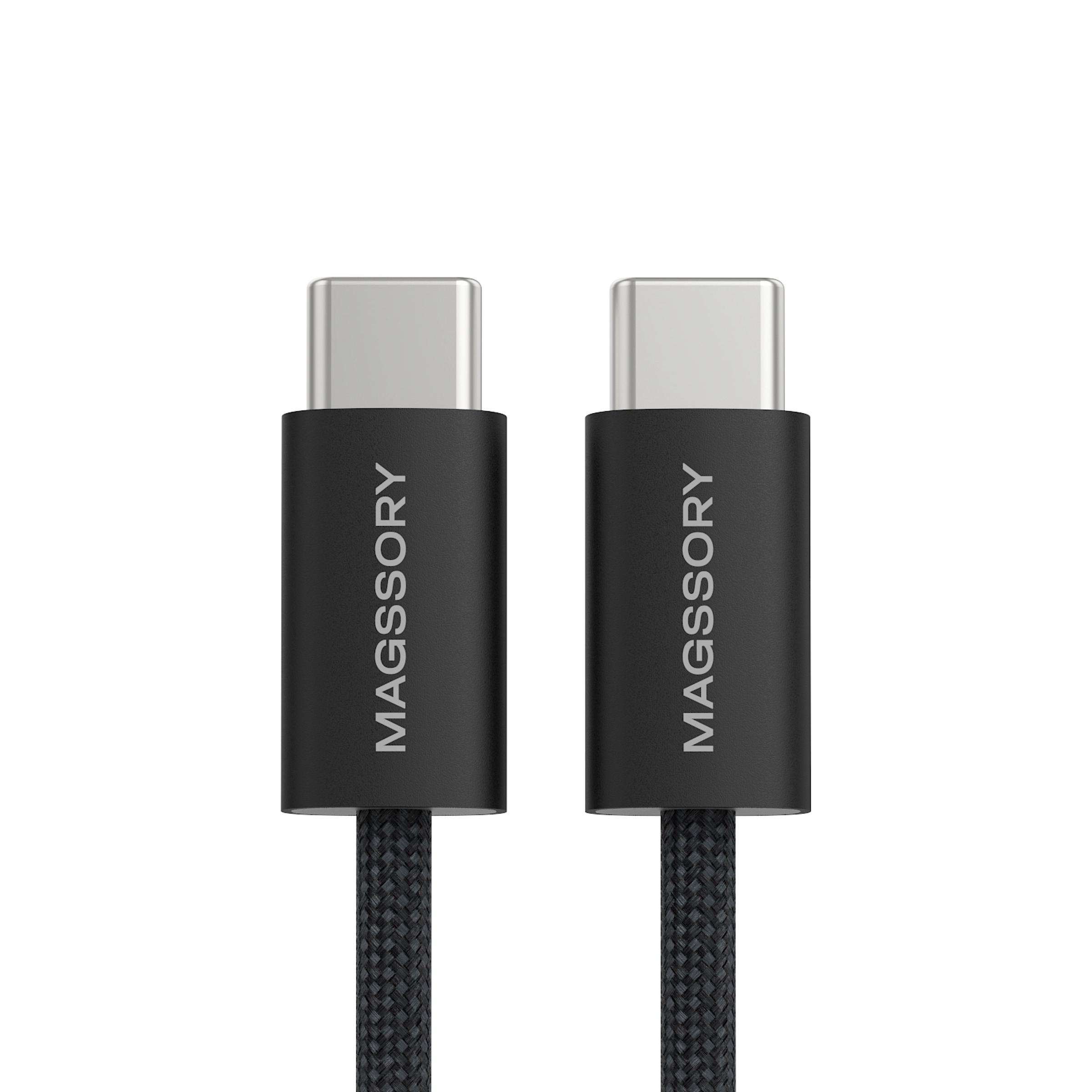 Кабель Magssory Line C 60W USB-C, 1,5 м (черный)