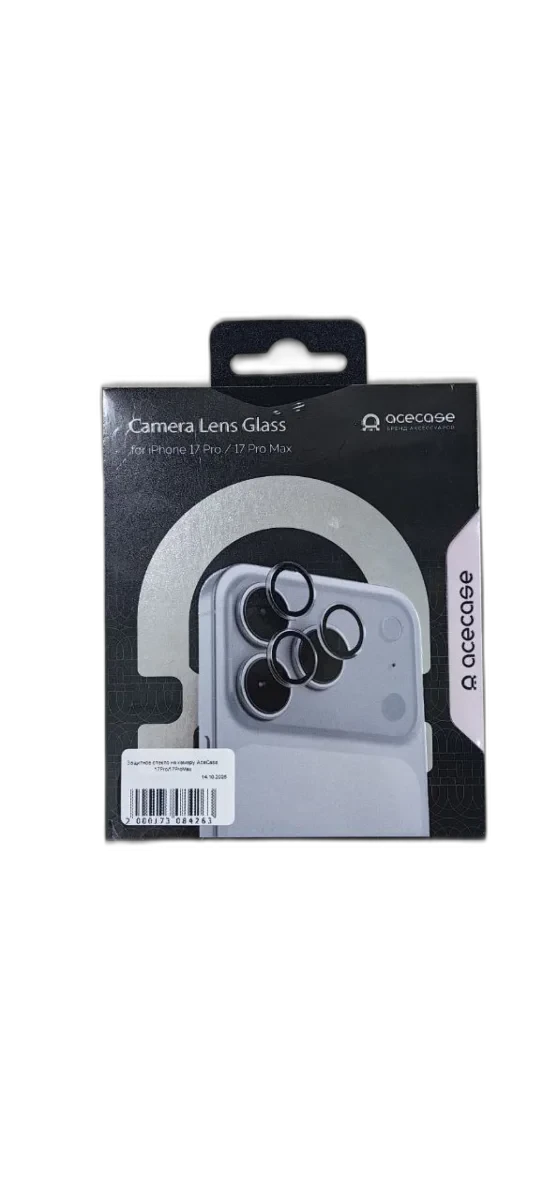 Защитное стекло на камеру AceCase 17Pro/17ProMax