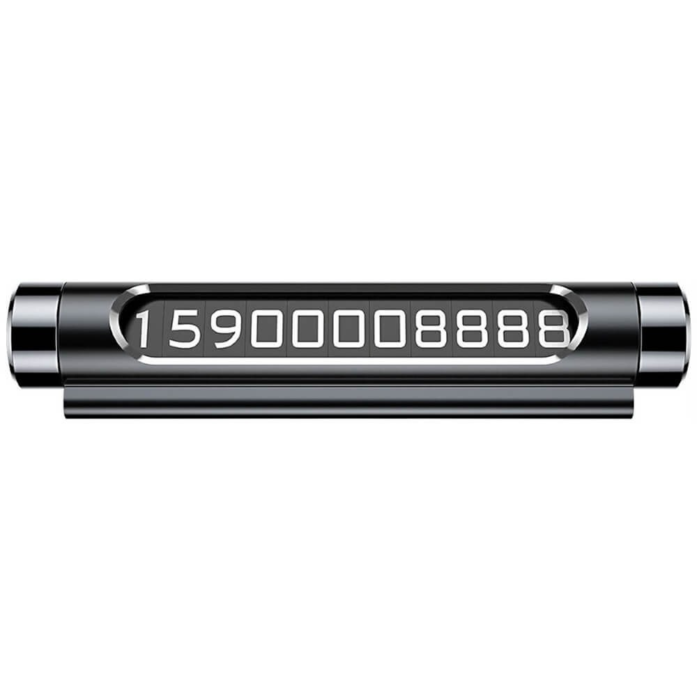 Парковочная карта Baseus All Metal (Black)