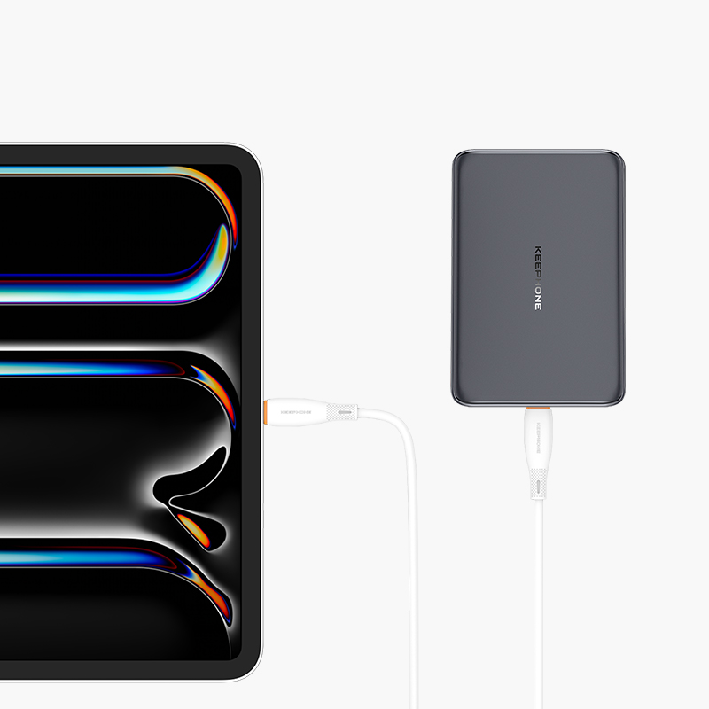 Внешний аккумулятор Keephone Ultra Slim Shanks MagSafe Qi2 10000mAh 25W (Gunmetal)