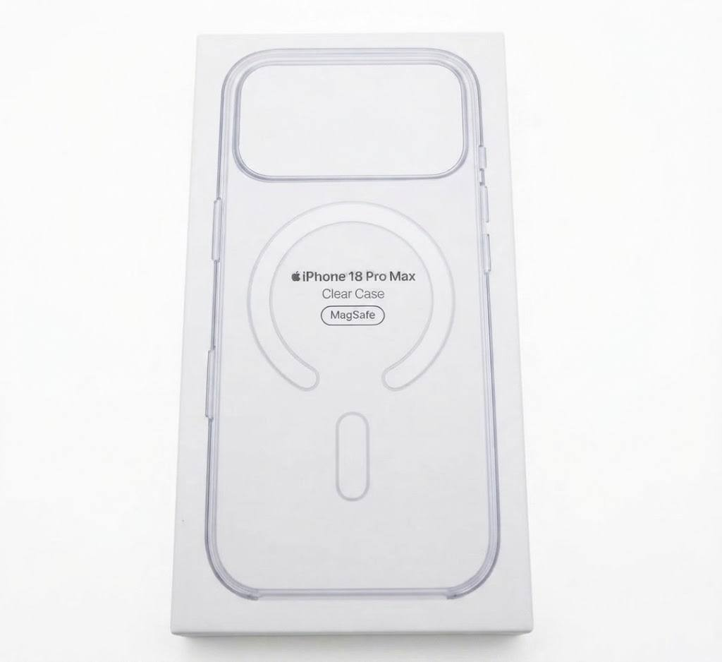 Чехол прозрачный с MagSafe для iPhone 17 Pro /18 Pro (пластиковый)