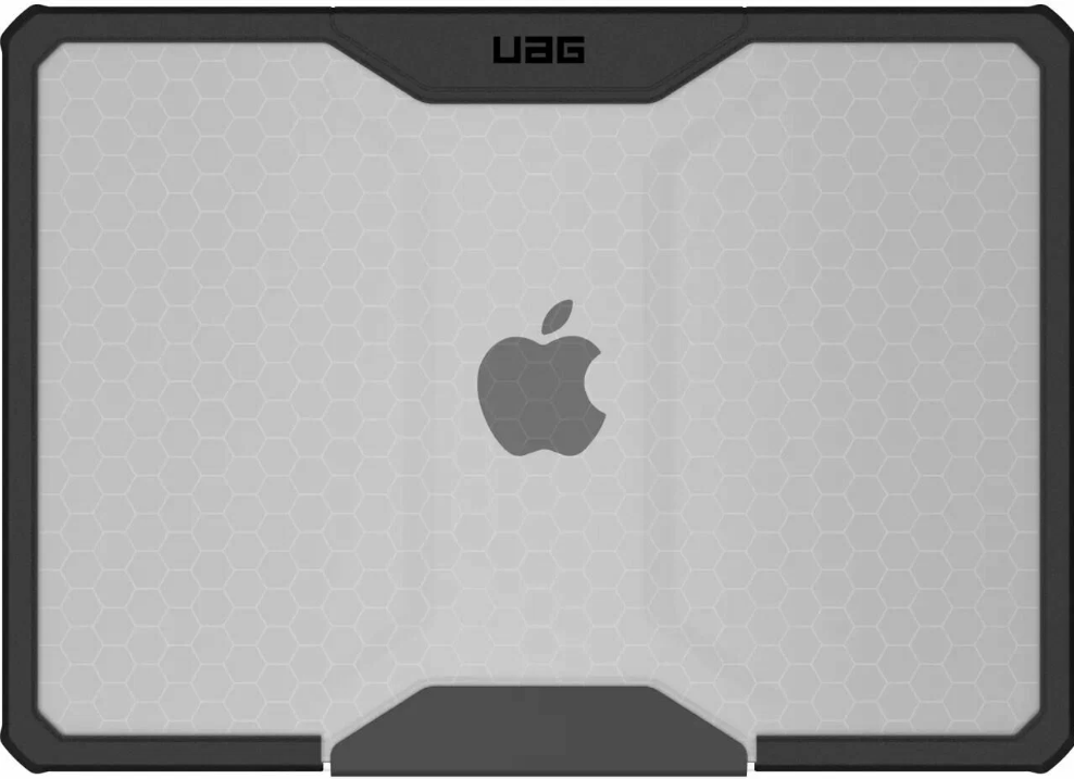 Чехол Uag PLYO для MacBook Pro 16 (M1/M2/M3/M4 MAX  PRO) (2021-2024), прозрачный (Ice)