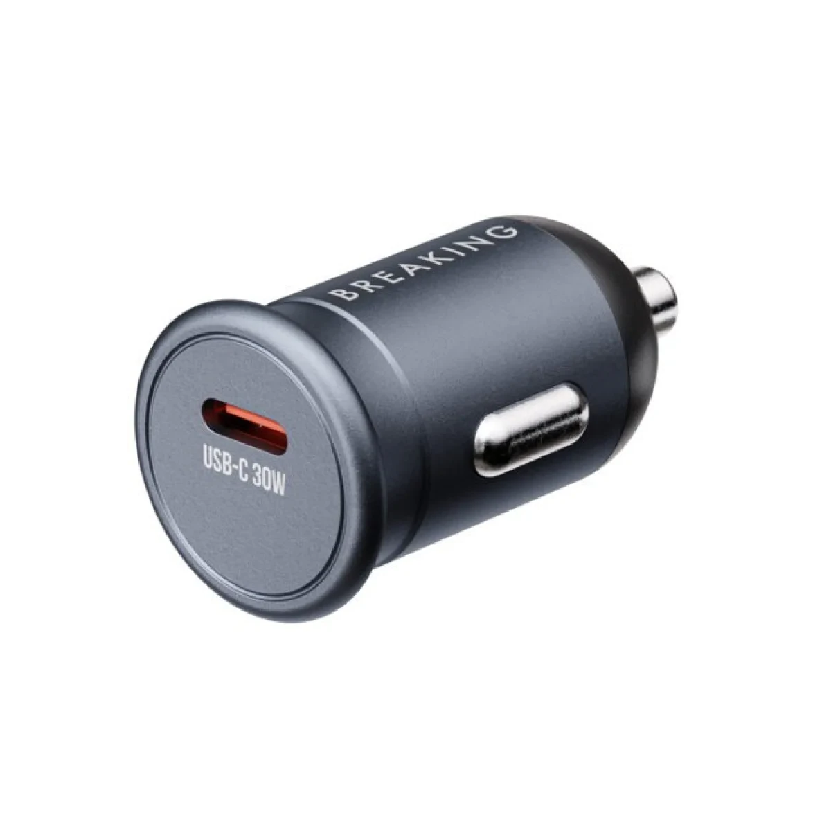 Автомобильное зарядное устройство Breaking C12 mini USB-C 30W (Graphite)