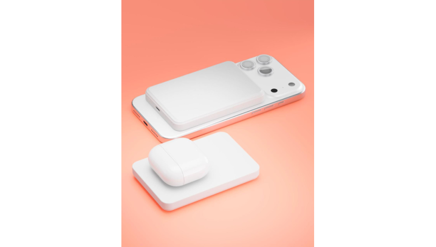 Внешний аккумулятор VLP Lite Power Snap 5000 mAh белый