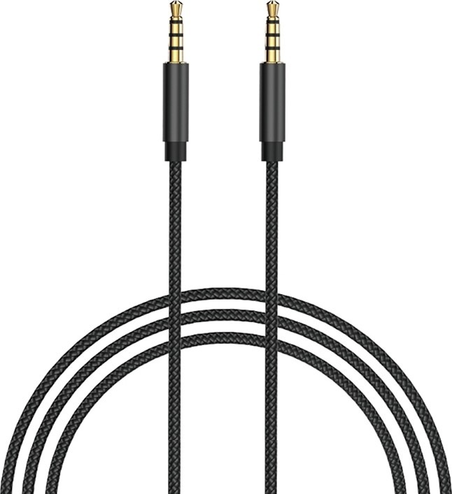Кабель AUX Wiwu YP01 3.5mm - 3.5mm 1m (Black)