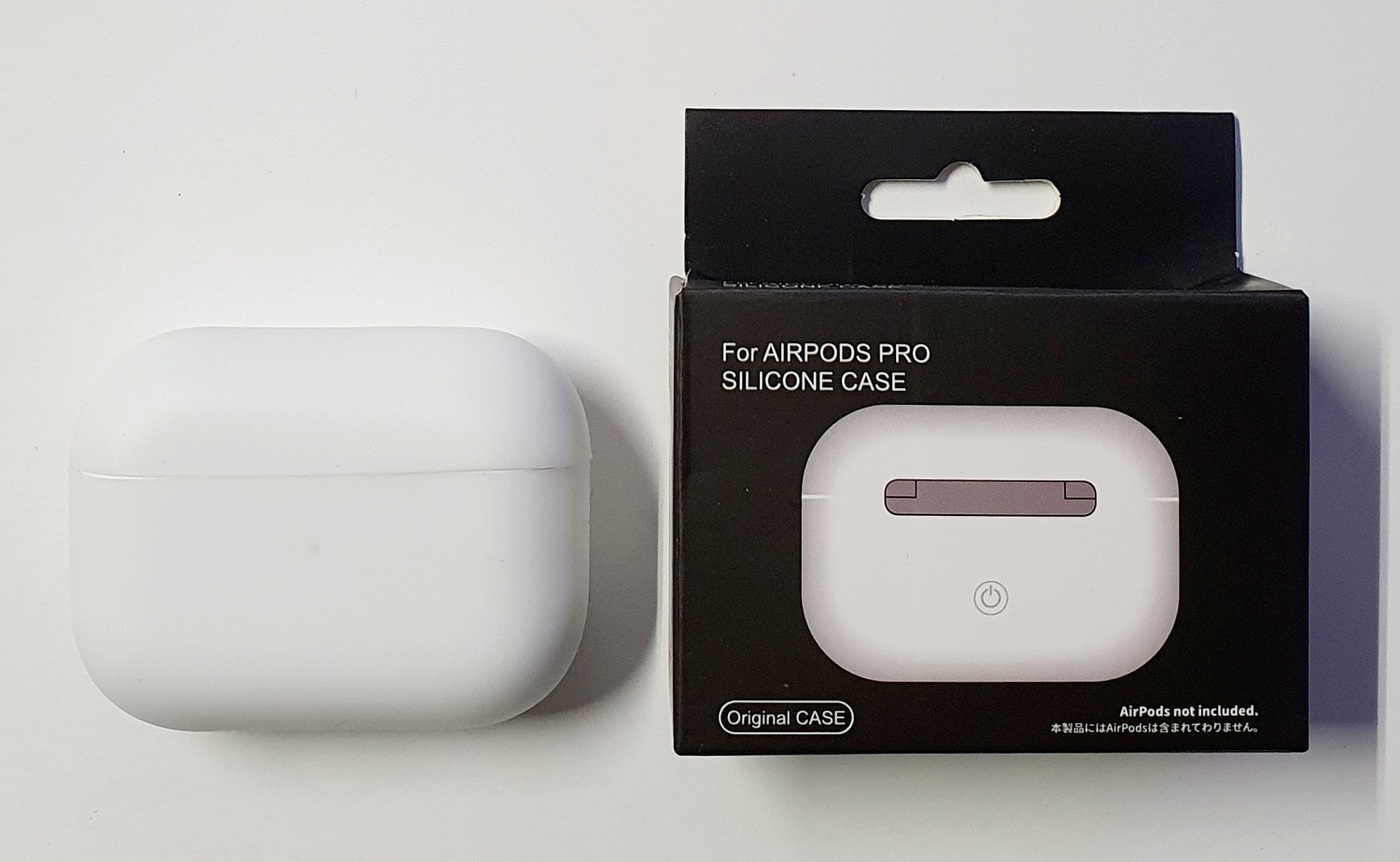 Silicone case for AirPods Pro 3 белый