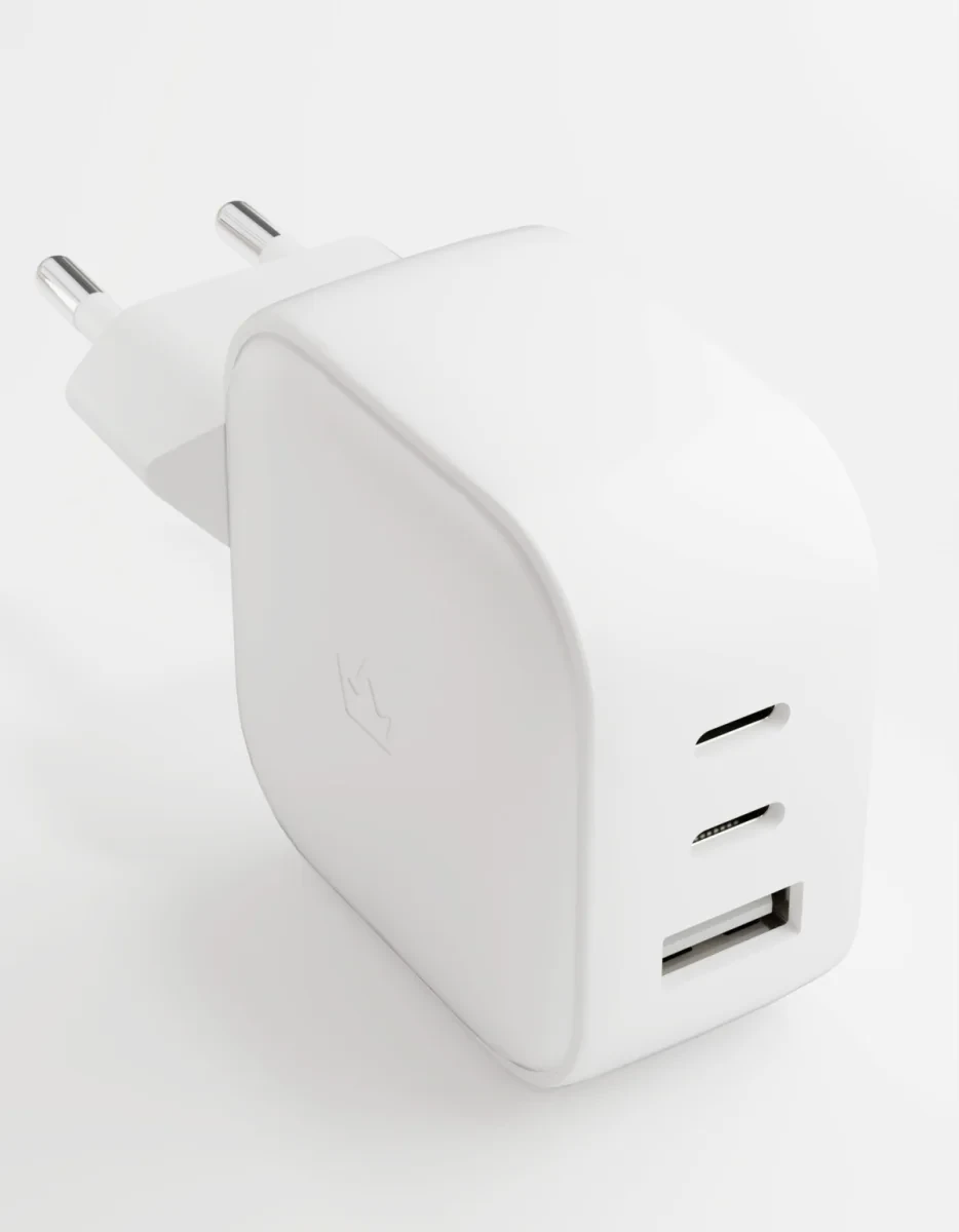 Адаптер VLP G-Charge 2xUSB-C + USB-A 65W (White)