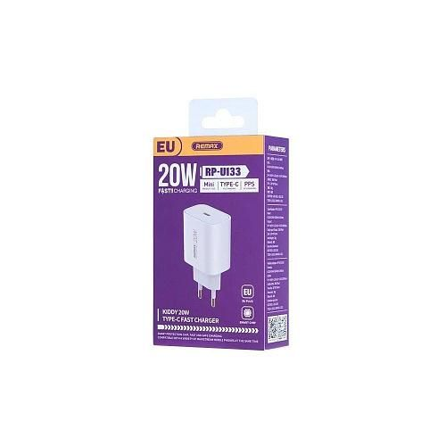 Адаптер Remax RP-U133 USB-C 20W (White)