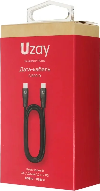 Кабель Uzay USB-C - USB-C
