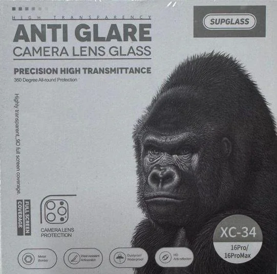 Защитное стекло на камеру Supglass для iPhone 16 Pro/16 Pro Max XC-34