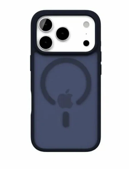 Чехол защитный VLP LITE Bloom Case с MagSafe для iPhone 17 Pro Max /18 Pro Max (Темно - синий)