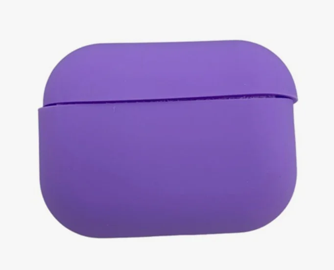 Silicone case for AirPods 4 фиолетовый