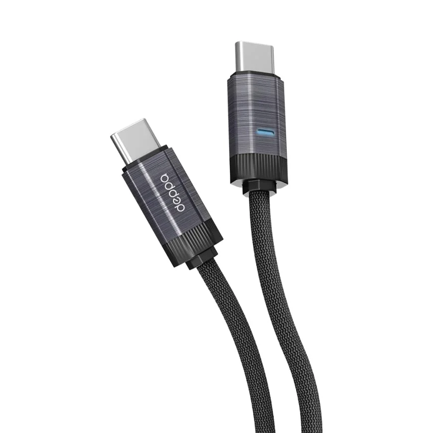 Кабель Deppa Thor USB-C - USB-C 100W (1.2m)