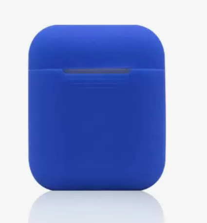 Silicone case for AirPods 1/2 синий