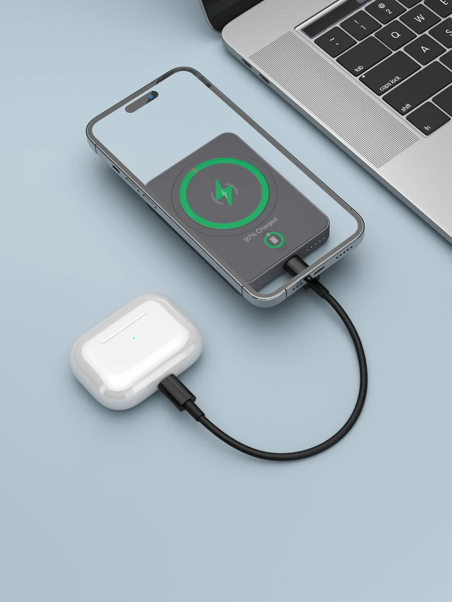 Внешний аккумулятор Deppa NRG Magsafe Alum 5000mah 15W