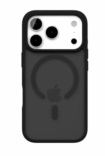 Чехол защитный VLP LITE Bloom Case с MagSafe для iPhone 17 Pro /18 Pro (Черный)