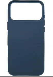 Чехол Silicone Case 17 Pro Max синий (без лого)