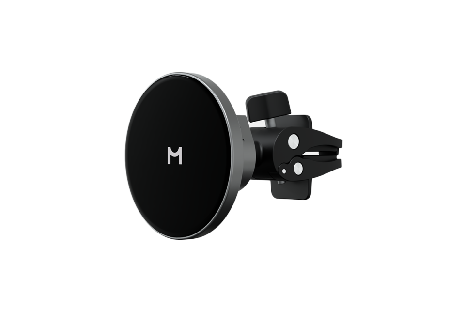 Автомобильный держатель Magssory Disc MagSafe с беспроводной зарядкой (Midnight)