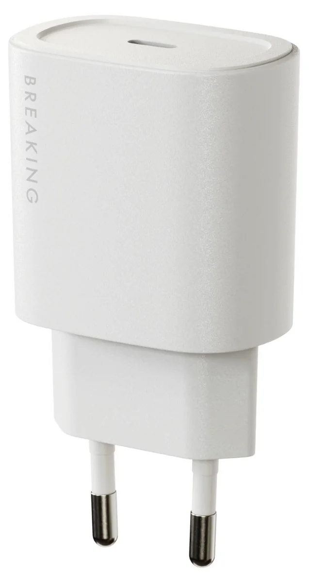 Адаптер Breaking P-06 USB-C 25W (White)