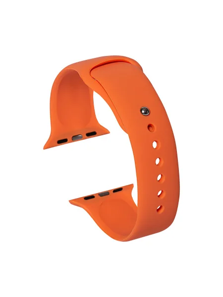 Ремешок силиконовый  для Apple Watch 42/44/45/49 папая