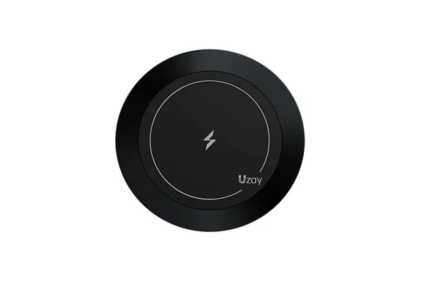 Автомобильный держатель Uzay Magnet Car Mount MagSafe с беспроводной зарядкой (Black)