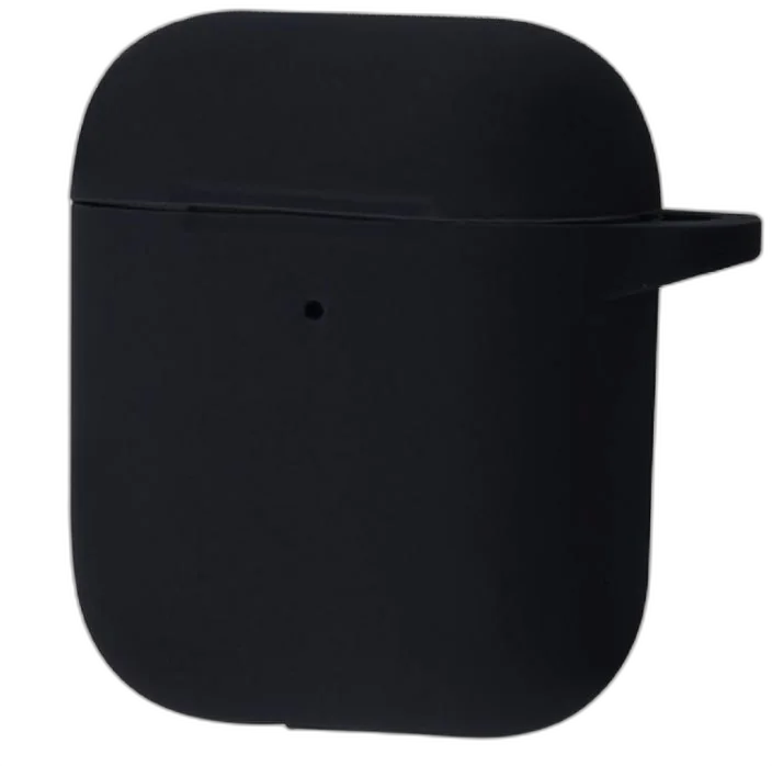 Пластиковый чехол для AirPods 2 черный