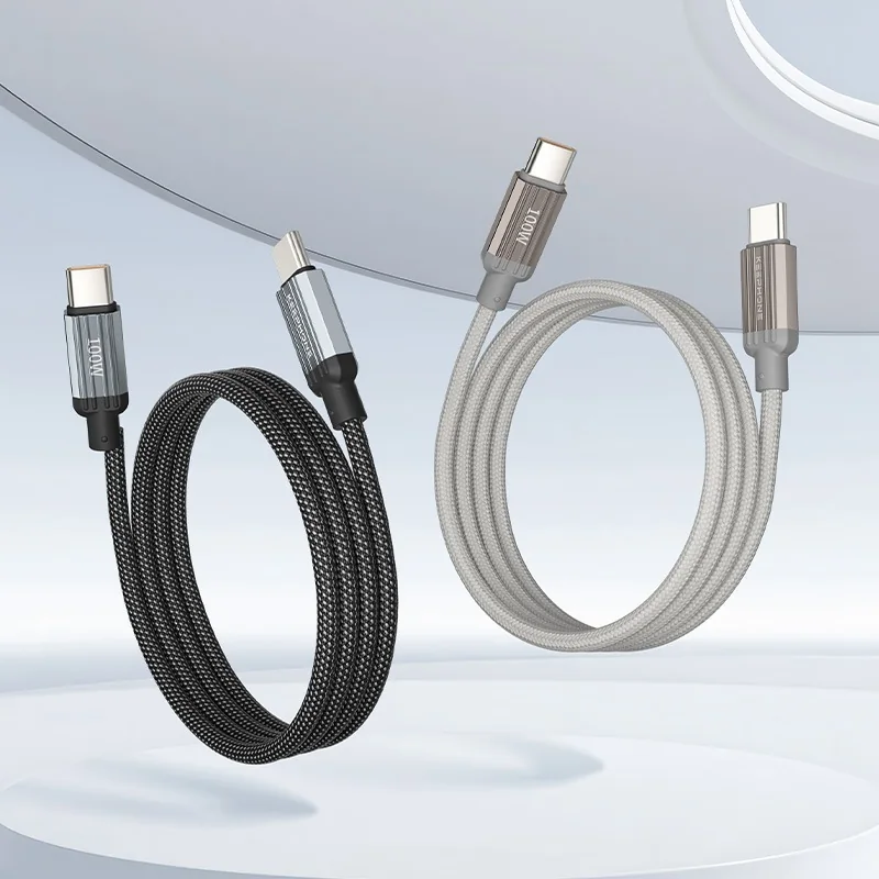 Кабель магнитный Keephone Magcoil 100W USB-C - USB-C 1м (Black)