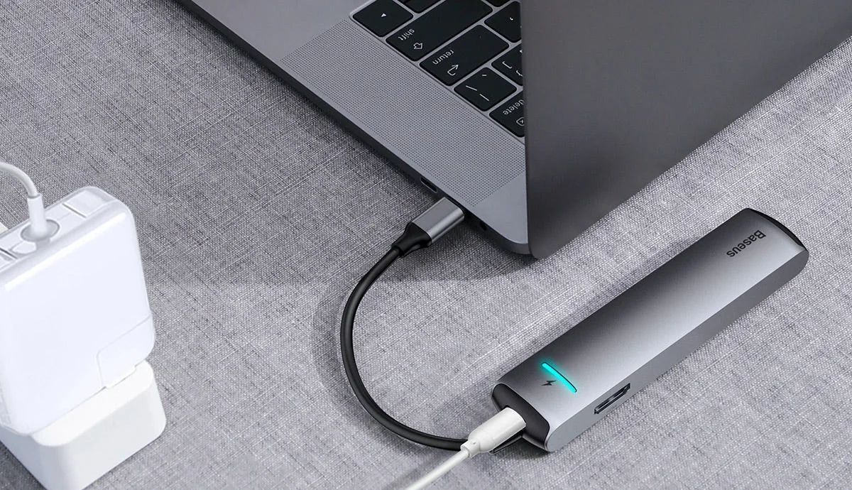 Переходник для MacBook Baseus Mechanical eye HUB