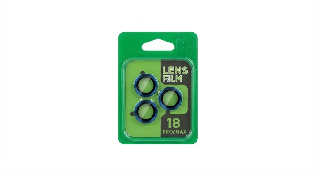 Защитные линзы на камеру Lens Film 18 Pro / 18 Pro Max (Blue)