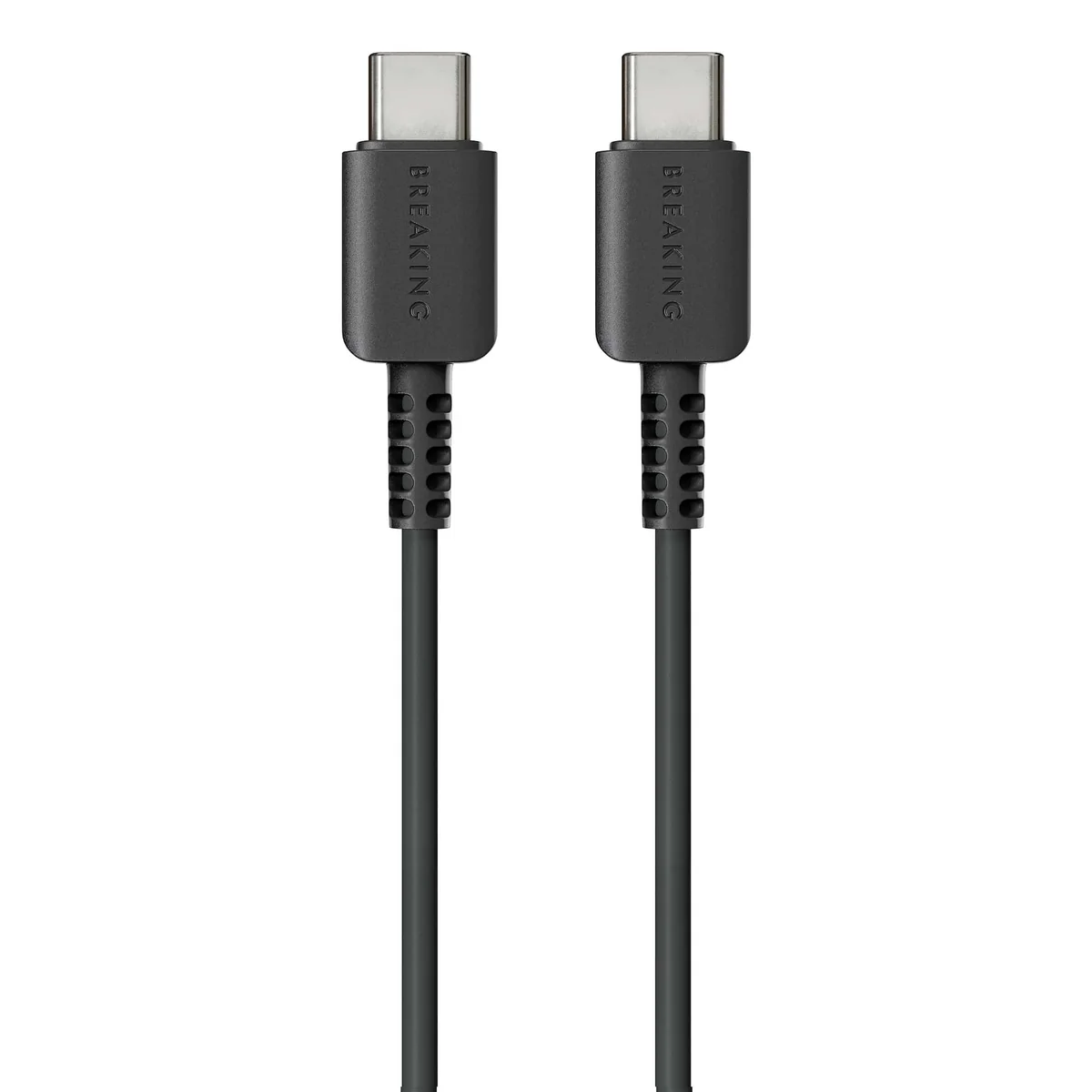 Кабель Breaking Classic USB-C - UCB-C 60W, 1m, черный