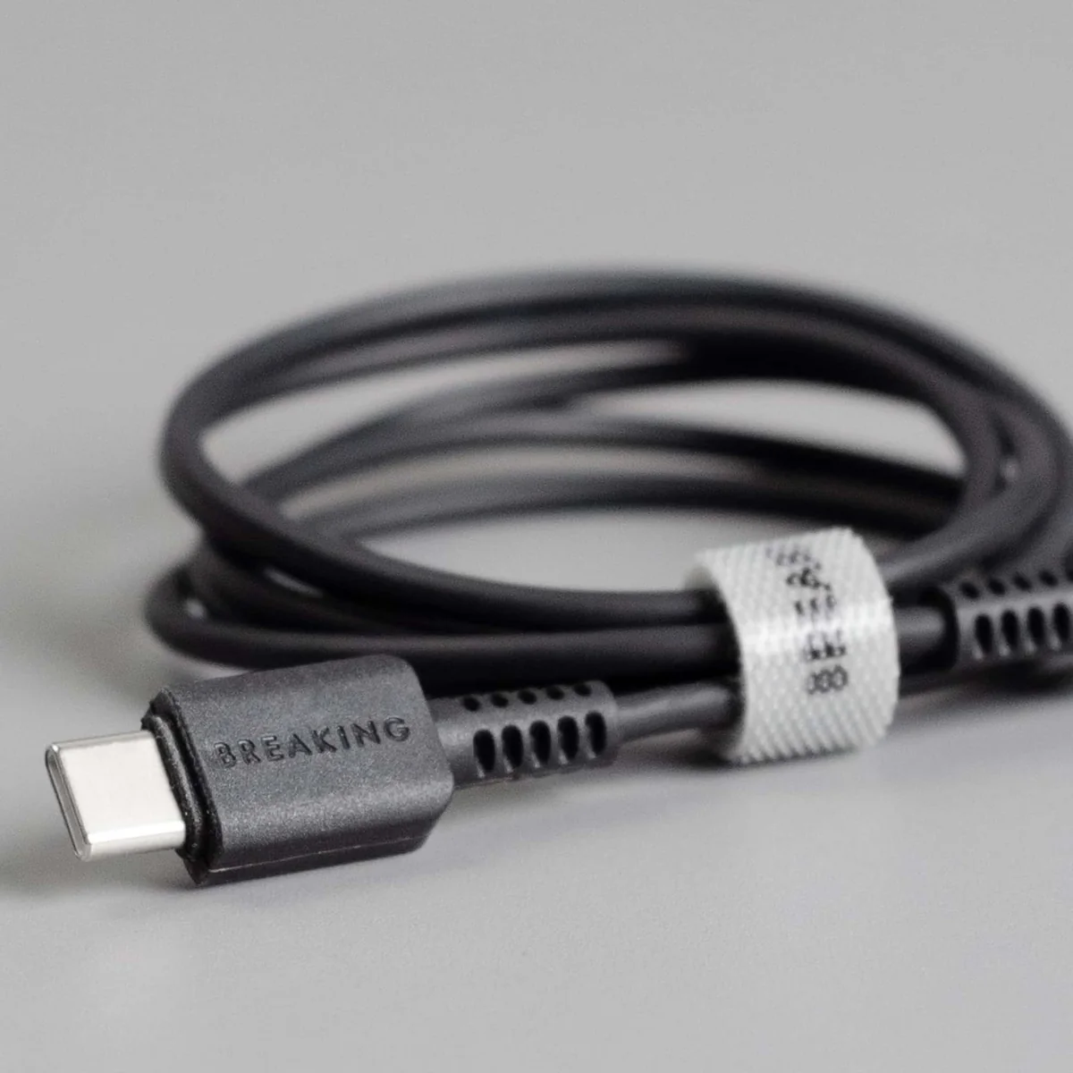Кабель Breaking Classic USB-C - UCB-C 60W, 1m, черный