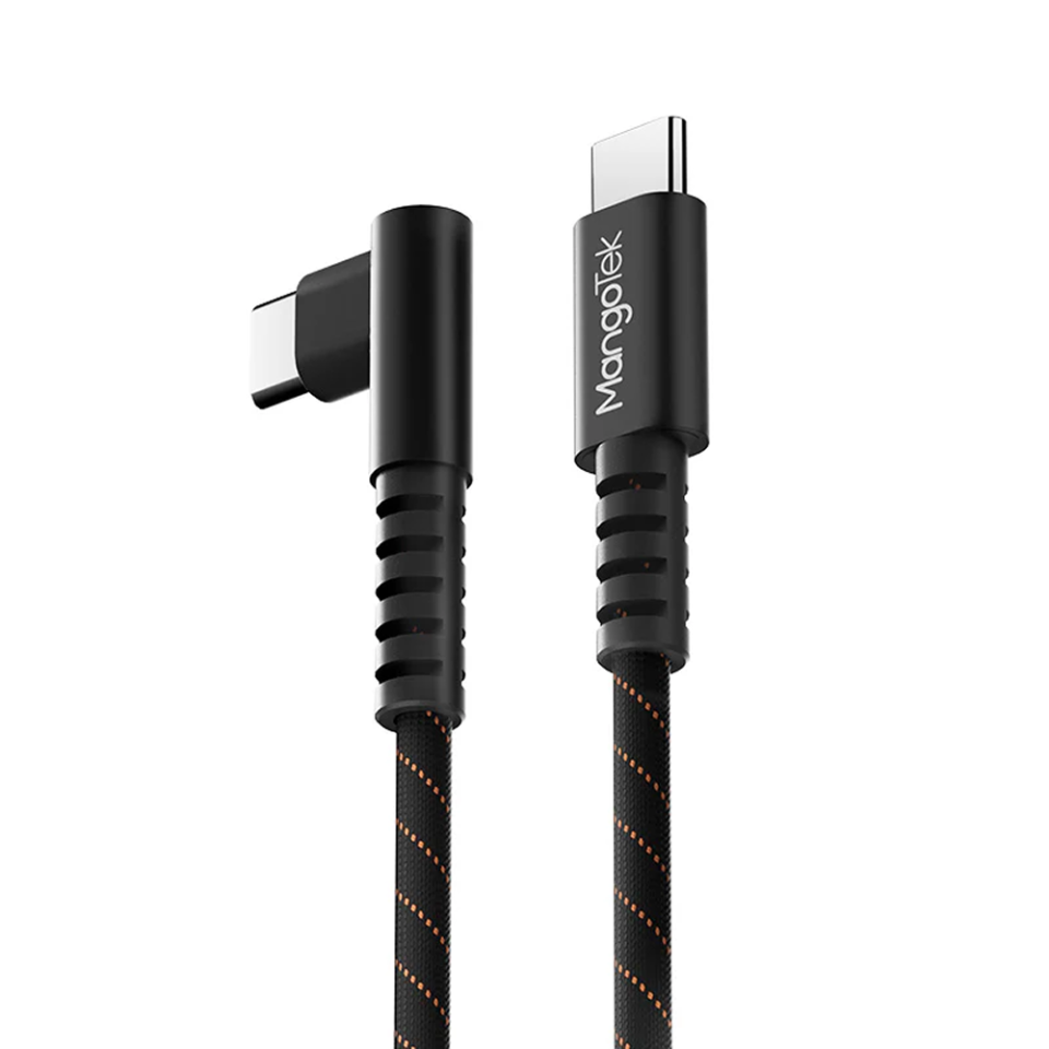 Кабель MangoTek MCC10E USB-C - USB-C 240W 1,5м (Black)