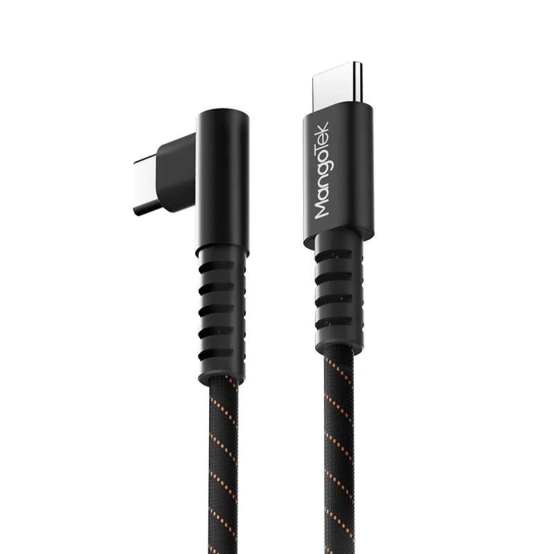 Кабель MangoTek MCC10E USB-C - USB-C 240W 1,5м (Black)