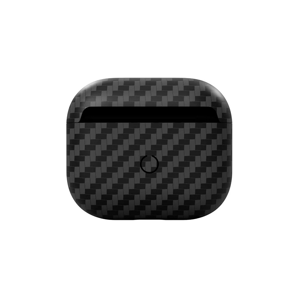 Чехол Magssory для AirPods 3, кевлар (арамид) (черный)