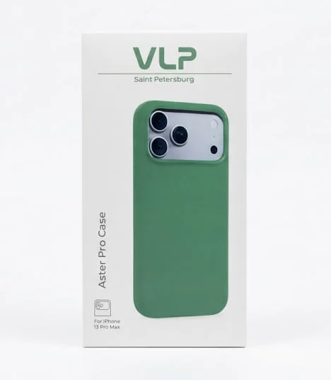 Чехол VLP Aster Pro Case с MagSafe для iPhone 17 Pro Max /18 Pro Max (Зеленый)