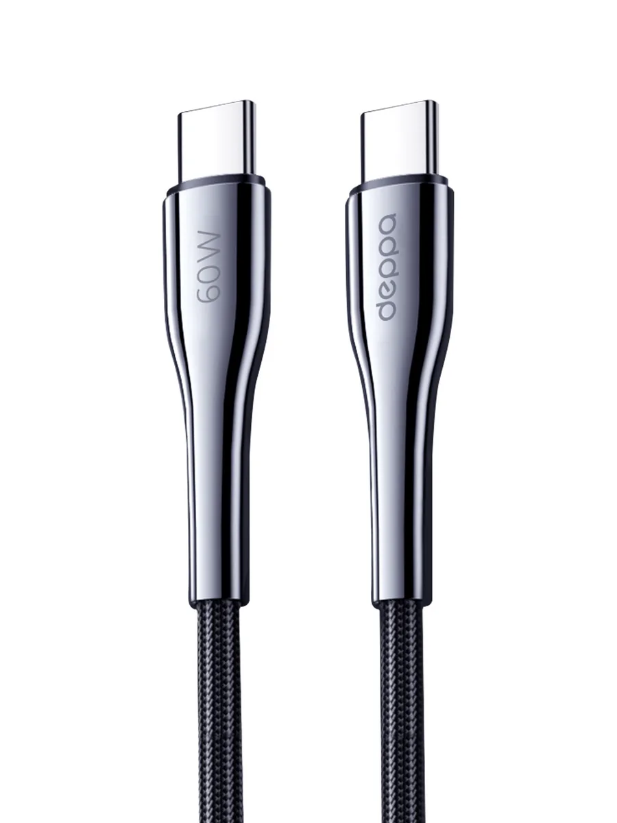 Кабель Deppa Apollo USB-C -  USB-C 60W (1.5m)