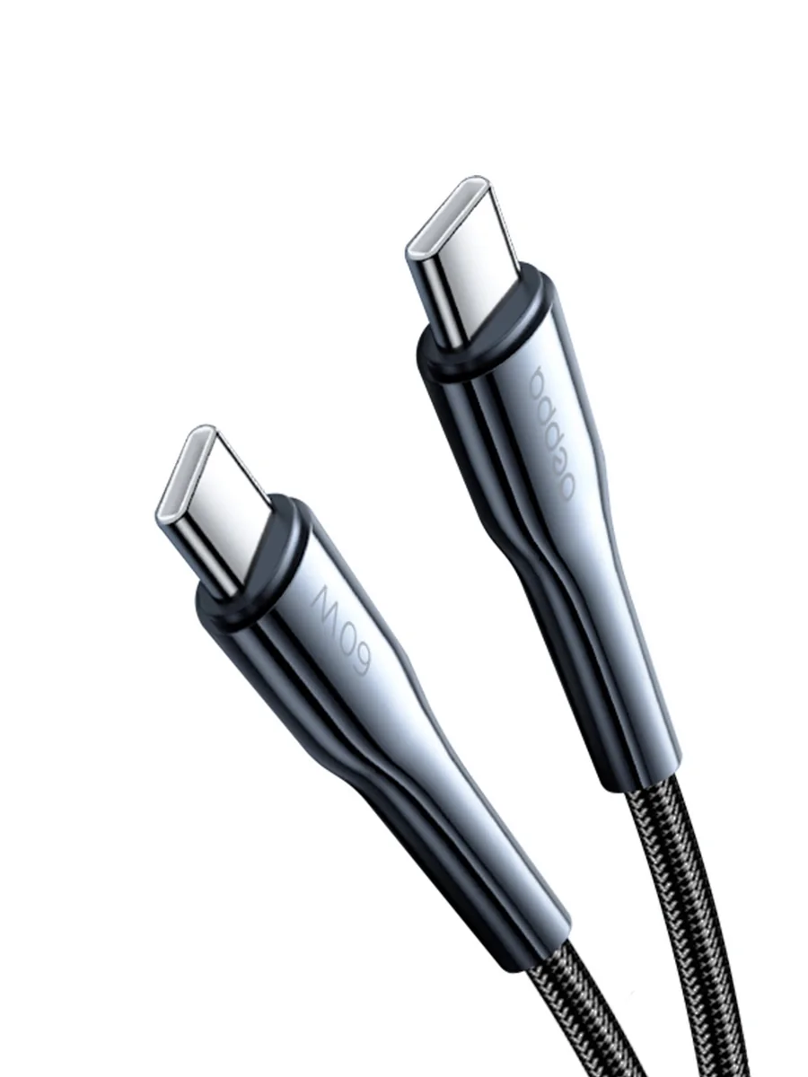Кабель Deppa Apollo USB-C -  USB-C 60W (1.5m)