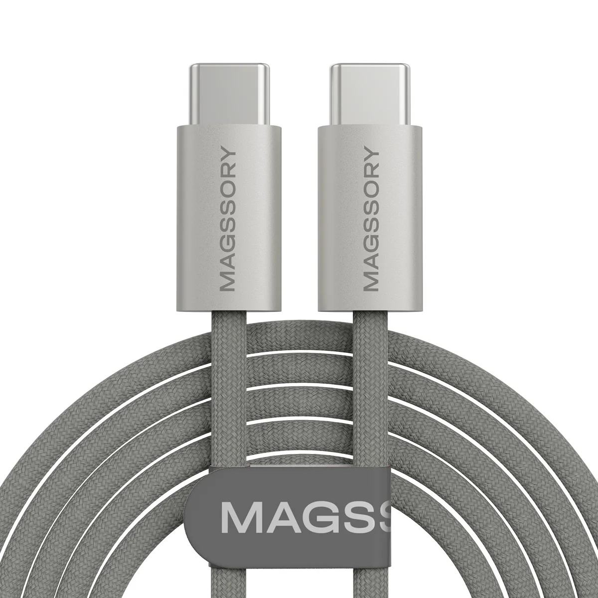 Кабель Magssory Line C 60W 2.4m USB-C Cable (титан)