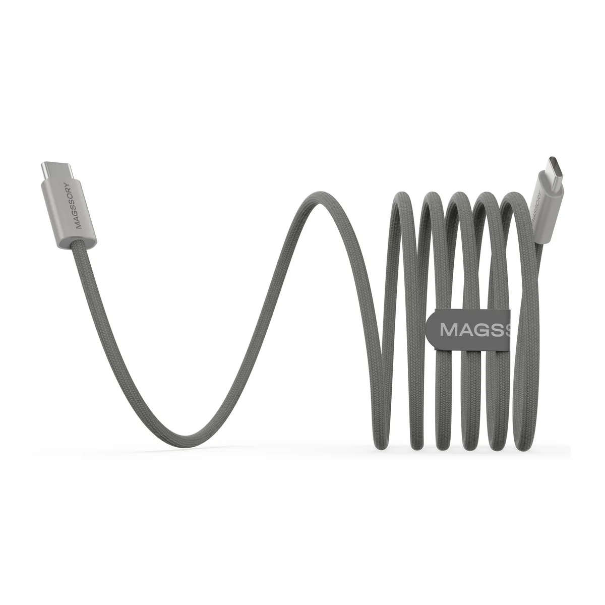 Кабель Magssory Line C 60W 2.4m USB-C Cable (титан)